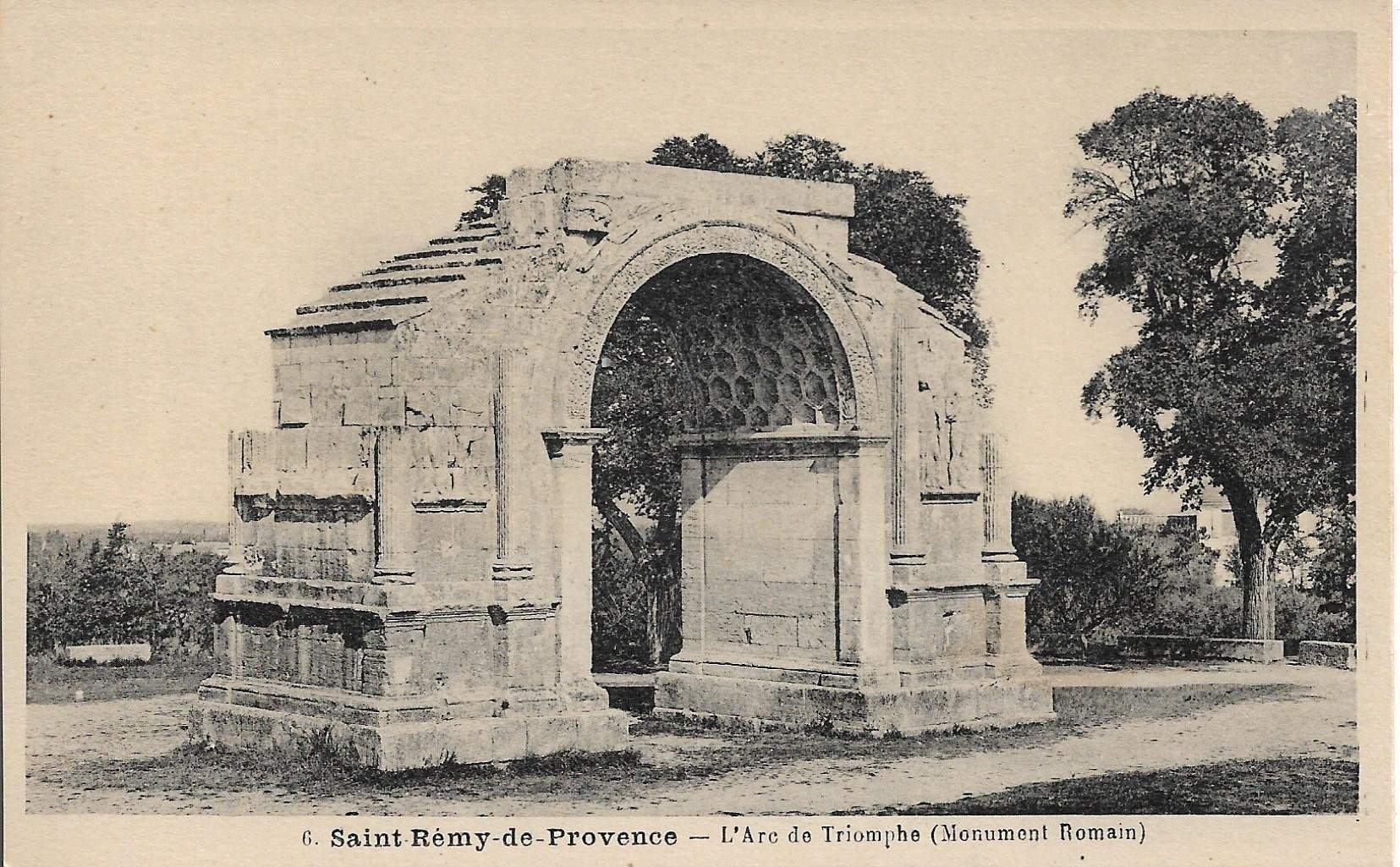 /France/FR_place_1903-1938_Saint Remy-de-Provence - L'Arc de Triomphe.jpg